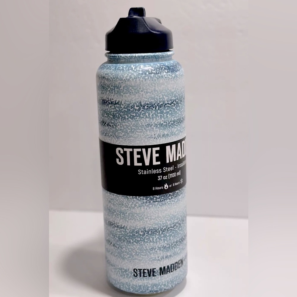 Steve Madden Stainless Steel 37oz -  Insulated Tumbler/ Bottle